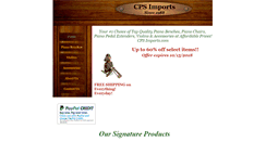 Desktop Screenshot of cpsimports.com